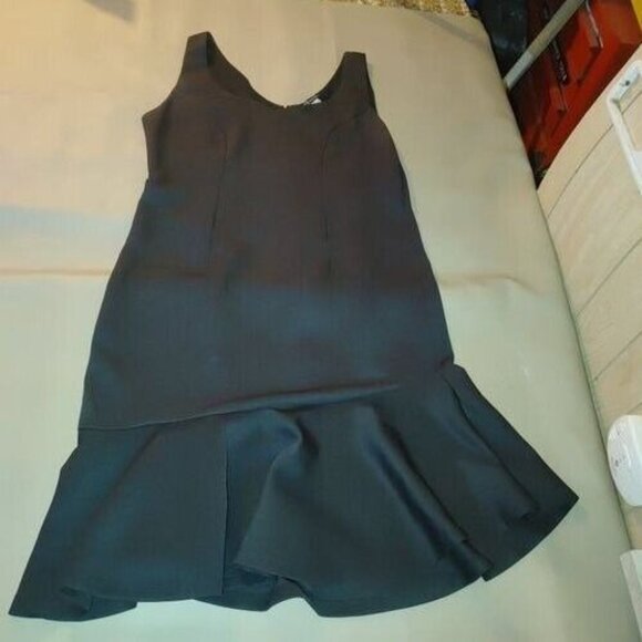 Venus Womens Dress Sleeveless Round Neck Panel Insert Ruffle Size XL Turkey - Picture 5 of 10